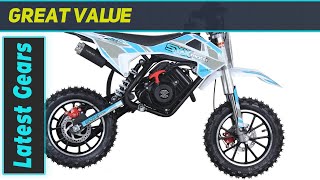 Powerful 4 Stroke Mini Dirt Bike Review  SYX MOTO VK 58cc [upl. by Arri35]