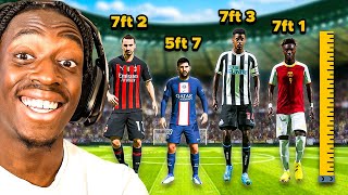 I USED THE TALLEST STRIKERS IN ULTIMATE TEAM🤯🔝 [upl. by Curry216]