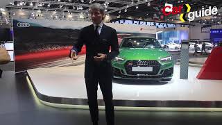 Stephan Winkelmann at the Dubai Motorshow on Audi Sport products and future direction [upl. by Meerek]