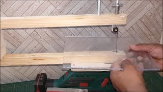 AMAZING IDEAS TO COMPLETE YOUR PROJECTS  MAKING A SCROLL SAW MACHINE AT HOME [upl. by Amiaj]