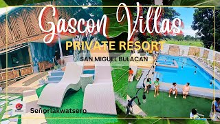 RESORT IN BULACAN WITH FREE VAN SERVICE GASCON VILLAS PRIVATE RESORT [upl. by Ereveneug380]