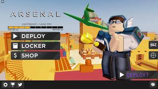 How to get the ACLINQUENT in ROBLOX Arsenal New Code [upl. by Weil301]