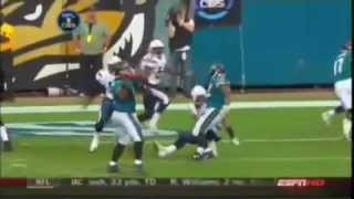 Maurice Jones Drew block on Shawne Merriman [upl. by Wight]