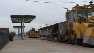 BNSF MOW Equipment Moves West Galesburg IL [upl. by Nedyah662]