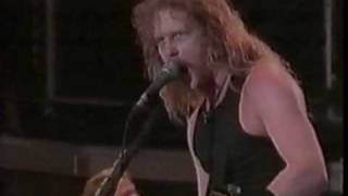 19910928 Metallica  Harvester of Sorrow Live in Moscow [upl. by Ragland]