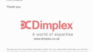 Dimplex XMS Storage Heater Video Help Guide [upl. by Aerdnek719]