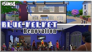 The Sims 4  Blue Velvet Jazz Lounge Renovation Battle [upl. by Onyx]