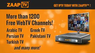 ZAAPTV  IPTV Box [upl. by Mitchiner388]