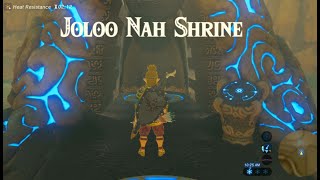 Hidden Joloo Nah Shrine  Mount Nabooru  Zelda BOTW [upl. by Lynea]