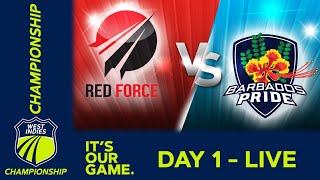 🔴 LIVE Trinidad amp Tobago v Barbados  Day 1  West Indies Championship 2024  Wednesday 20th March [upl. by Euqirat926]