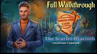 Lets Play  Unsolved Case 3  The Scarlet Hyacinth  Full Walkthrough [upl. by Mollie842]