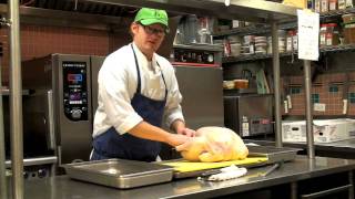 KendallJackson Chef Eric shows how to debone a turkey [upl. by Merdith]