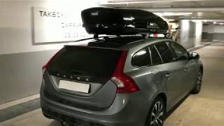 Thule Motion XT XXL Monterad På Volvo V60 [upl. by Irehj445]