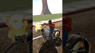 Ghost rider bikeshortvideo automobile gaming  Ghost rider stunt ytshort [upl. by Icnarf]