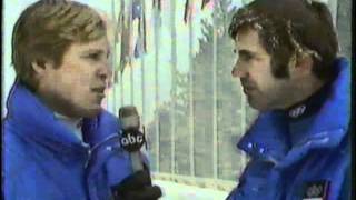 1984 Winter Olympics  Mens Luge 1st run  Part 1 [upl. by Kirit]