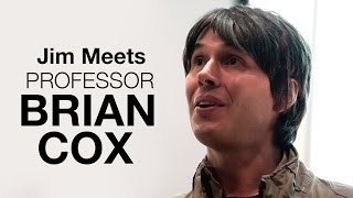 Jim meets Professor Brian Cox  University of Surrey [upl. by Tanhya551]