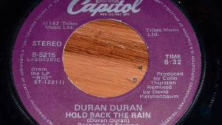 Duran Duran  Hold Back The Rain 45rpm [upl. by Imac]