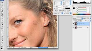 Photoshop Smooth Skin and Retouching Part 1 of 2 [upl. by Ttehc151]