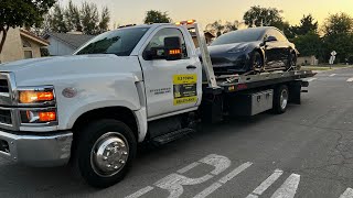 REVIEW Chevy 6500 Flatbed Kilar Rollback Tow Truck [upl. by Dafna928]