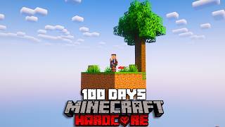 100 Days of Skyblock Infinite in Minecraft Hardcore [upl. by Selec]