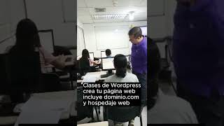 Clases de Wordpress en uneweb desarrollando páginas web incluye dominio com y hospedaje web [upl. by Selie]