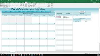 Dynamic Appointment Scheduler  Calendar Monthly View [upl. by Bausch]