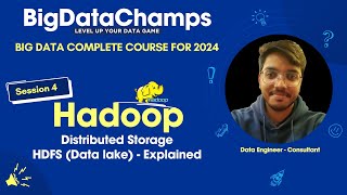 Session 4  Distributed Storage HDFS Architecture  Hadoop  Big Data Complete Course [upl. by Zined671]