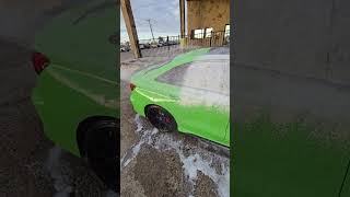 SATISFYING AUDI RS3 FOAM🔥 detailing audi rs3 AUDIRS3 satisfying [upl. by Ymmot162]