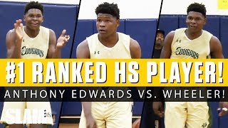 1 Ranked Player in High School Anthony Edwards has a Pro Ready Game [upl. by Nnairahs]