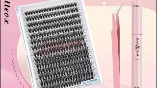 DIY Eyelash Cluster Extension Kit eyelashes eyelashcluster beauty makeup [upl. by Blinnie781]