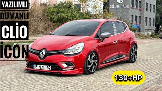 YAZILIMLI CLİO 4 İNCELEDİM I STAGE 1 130HP CLİO I OTOBANDA GAZLADIK I BURSA [upl. by Cogn]