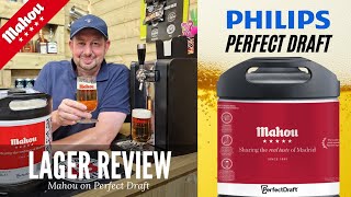 Mahou Lager Perfect Draft beer keg review [upl. by Fitts]