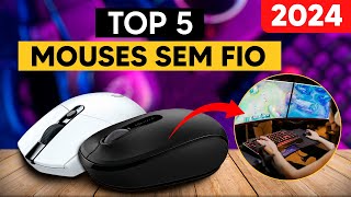 TOP 5 MELHORES MOUSES SEM FIO 2024 ⭐ Custo Benefício 💛 Gamer AliExpress Baratos para trabalho [upl. by Franek517]