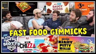 Fast Food Gimmicks with Sam Eric Dom Justin and Joe [upl. by Aerdnaed930]