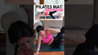 38 min Pilates workout no props needed pilatesathome pilatesworkout [upl. by Ardnekat]