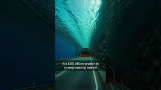 Worlds First Floating Tunnel in Norway A £50 Billion Project shorts [upl. by Iek541]