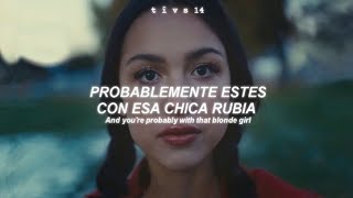 Olivia Rodrigo  drivers license Official Video  Sub Español  Lyrics [upl. by Nahguav]