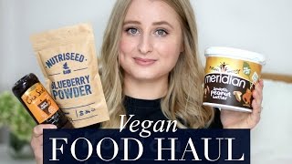 Vegan Food Haul  JessBeautician [upl. by Sorvats447]