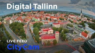 247 Live Stream 4K  DigitalTallinn CityCam [upl. by Palua14]