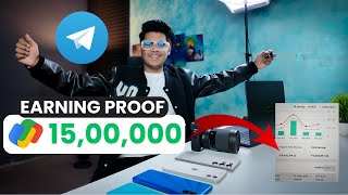 Telegram  How I Earned 15 Lakhs From Telegram In Amazon Affiliate Marketing [upl. by Rutherford]