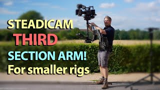 Steadicam 3rd Section Arm for small rigs demo [upl. by Eimmaj389]