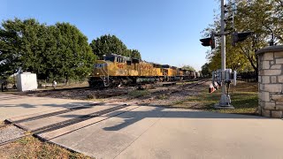 Union Pacific freight train passes through Leavenworth KS [upl. by Eyaj106]