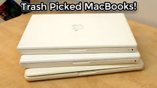 Trash Picked MacBooks  Will They Work [upl. by Edrock]