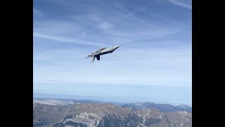 Fighters in the Swiss Alps Axalp 2023 [upl. by Yves458]