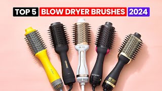 Top 5 Best Blow Dryer Brushes for 2024  Blow Dryer Brush Review in 2024 [upl. by Bardo283]