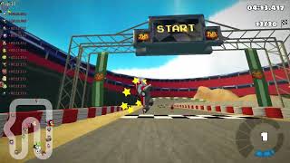 SuperTuxKart  Racetrack Remake 20 laps expert reverse [upl. by Redmund160]