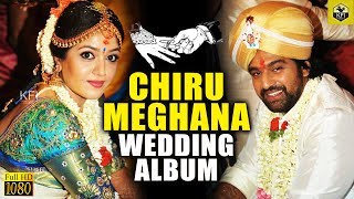 Chiranjeevi Sarja Meghana Raj Marriage Album  Chiru Sarja Meghana Raj Wedding  Chiranjeevi Meghana [upl. by Sarat]