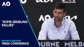 Novak Djokovic Press Conference  Australian Open 2024 First Round [upl. by Meredeth]