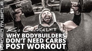 Breaking News NO Carbohydrates are needed post workout for Bodybuilders [upl. by Anuahsat]