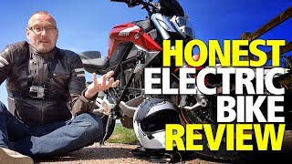 Zero SRF motorcycle road test The HONEST electric bike review  Is EV the future [upl. by Aural]